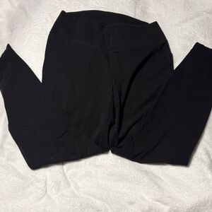 PINK Victoria's Secret Black High-Waist Leggings